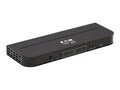 Tripp Lite 4x2 HDMI Matrix Switch Splitter with Audio Extractor - 4K 60 Hz, IR Control, HDCP 2.2, 4:4:4, B118-2X4-4K-A, 38392249, Video Converters, Extenders & Splitters