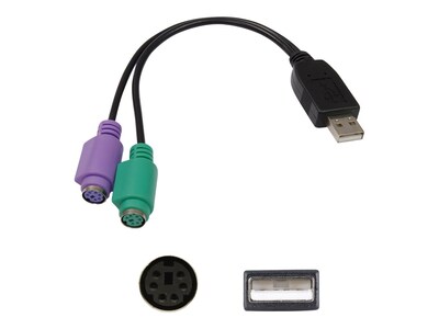 AddOn Addon 20.00CM 8.00in USB 2.0, USB2PS2, 41309291, Cables