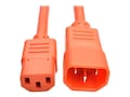 Tripp Lite Heavy Duty Power Extension Cord, 15A, 14AWG IEC-320-C14 to IEC-320-C13, Orange, 6ft, P005-006-AOR, 32985975, Power Cords Tripp Lite Heavy Duty Power Extension Cord, 15A, 14AWG IEC-320-C14 to IEC-320-C13, Orange, 6ft, P005-006-AOR, 32985975, Power Cords