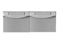 Capsa NON-LOCKING GRAY BIN KIT 2 MED, 1874837-GRY                   , 41987559, Rack Mount Accessories