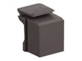 Leviton QUICKPORT BLANK INSERT 10PK BROWN, 41084-BB                      , 42024759, Video Hardware - Commercial AV