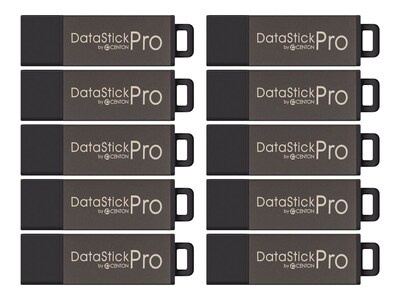 Centon Electronics 32GB Centon DataStick Data Encryption USB 2.0 Flash Drives - Gray (10-pack), DSP32GB10PK, 10539595, Flash Drives Centon Electronics 32GB Centon DataStick Data Encryption USB 2.0 Flash Drives - Gray (10-pack), DSP32GB10PK, 10539595, Flash Drives