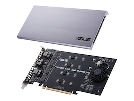 Asus HYPER M.2 X16 CARDV2 Main Image from Right-angle