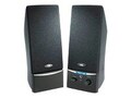 Cyber Acoustics 2-Piece Amplified Computer Speaker System, Black, CA-2014RB, 6199567, Speakers - PC