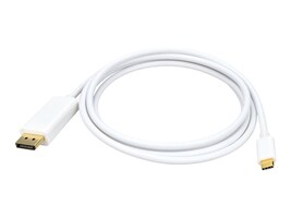 4Xem 4XUSBCDISPCBL6W Main Image from Right-angle