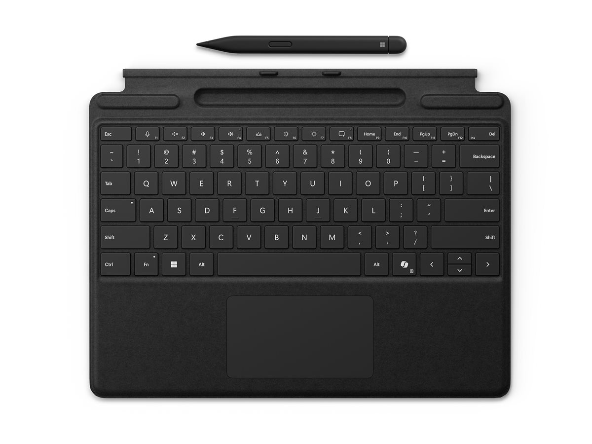 Microsoft Surface Pro 10 Keyboard & Slim Pen Bundle, Black (8X8-00141)