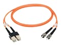 Black Box ST-SC 62.5 125 OM1 PVC Fiber Cable, 3m, EFN110-003M-STSC, 41052835, Cables