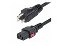 StarTech.com 125V 10A 18AWG NEMA 5-15P to Locking C13 AC Power Cable, 10ft , 10FT-LC10A-POWERCORD          , 42043947, Power Cords