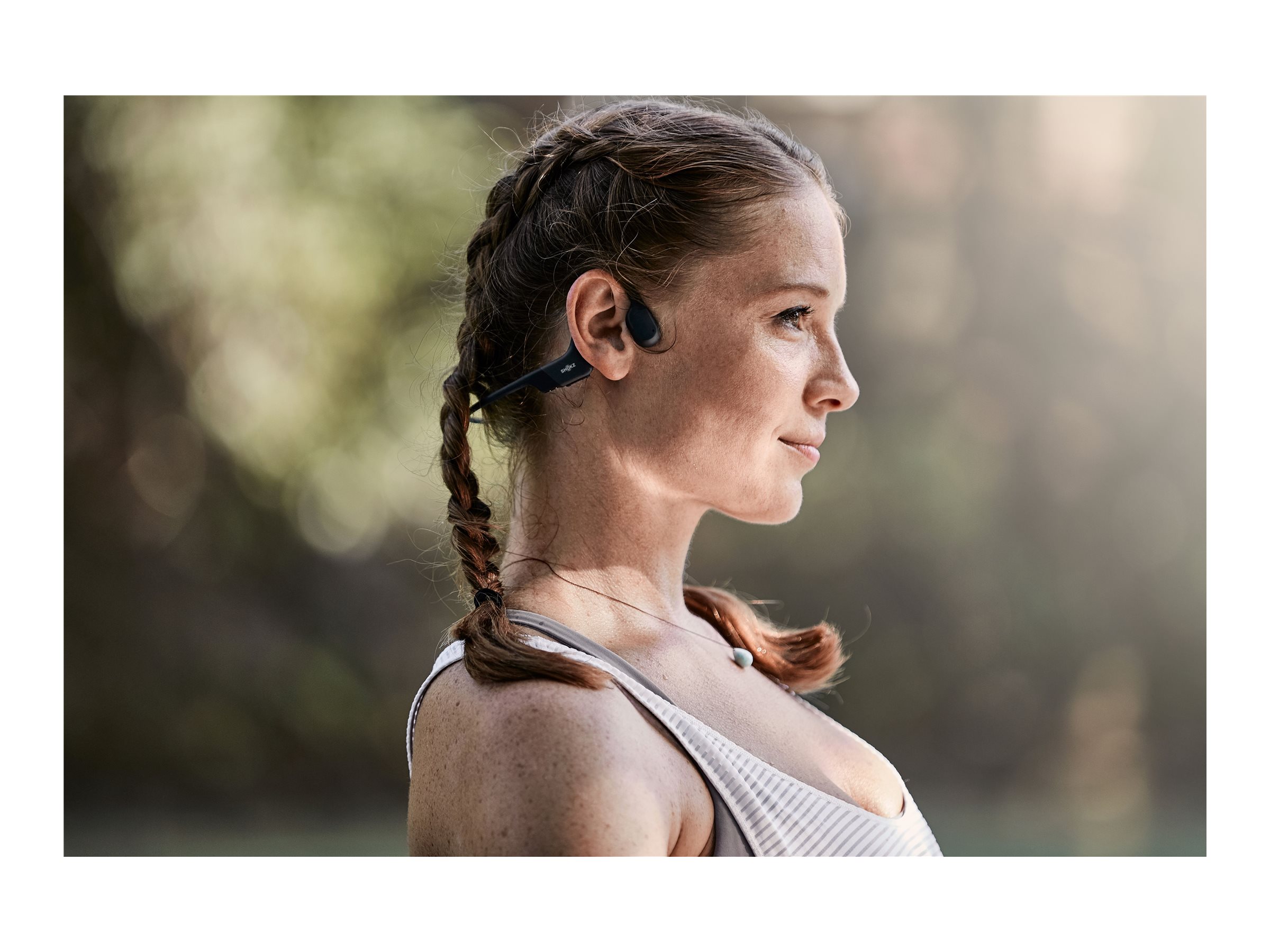 Shokz OpenRun Headphones - Black (S803-ST-BK-US)