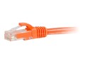C2G Cat6a Snagless Unshielded (UTP) Ethernet Network Patch Cable, Orange, 10ft, 50845, 37296845, Cables