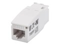 Eaton Medical-Grade Ethernet Network Isolator Keystone w  RJ45 Feedthrough for Patient Care Vicinities, N234-MI-KJ                    , 42098244, Surge Suppressors