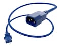 UNC Power Cable C13-C14 250V 10A SVT, Blue, 10ft, PWRC13C1410FBLU, 13378387, Power Cords UNC Power Cable C13-C14 250V 10A SVT, Blue, 10ft, PWRC13C1410FBLU, 13378387, Power Cords