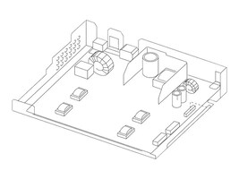 Lexmark 40X2819 Main Image from Right-angle