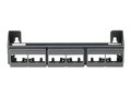 Panduit PATCH PANEL 12 PORT WALL MNT B, CWPP12WBL, 41671789, Patch Panels