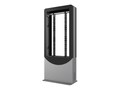 Peerless-AV Portrait Back-to-Back Kiosk for 55 Displays less than 3 Deep, Black, KIPC2555B-3, 34877687, Digital Signage Kiosks & Kiosk Enclosures Peerless-AV Portrait Back-to-Back Kiosk for 55 Displays less than 3 Deep, Black, KIPC2555B-3, 34877687, Digital Signage Kiosks & Kiosk Enclosures