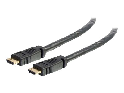 C2G High Speed HDMI M M Plenum CL2P Cable with Gripping Connectors, Black, 15ft, 42528, 33767021, Cables