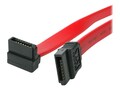 StarTech.com Serial ATA Internal Drive Connection Cable, 7-pin (F) Right Angle Connector (1-end), 3 ft, SATA36RA1, 4925799, Cables
