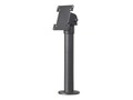 SpacePole 75 100mm VESA Display Mount on 11.8 Tall Durable Steel Pole, SPV1102-FX-02, 41762792, Mounting Hardware - Miscellaneous