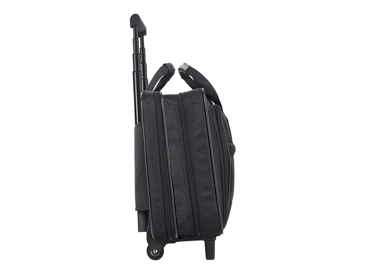 Solo Classic Wheeled Laptop Business Case - 15 - Black