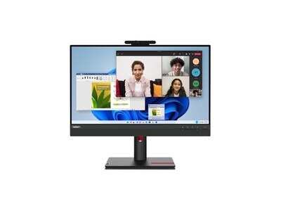 Lenovo 23.8 ThinkVision TIO24 Gen5 Full HD LED-LCD Monitor with Webcam, 12NAGAR1US, 41631794, Monitors