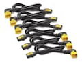 APC Power Cord Kit, Locking, R A, C13 to C14, 4ft 1.2m, North America (qty 6), AP8704R-NA, 15801644, Power Cords APC Power Cord Kit, Locking, R A, C13 to C14, 4ft 1.2m, North America (qty 6), AP8704R-NA, 15801644, Power Cords