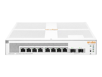 HPE Networking Instant On 1930 8-port Gigabit CL4 PoE 2p SFP 124W Switch, JL681A#ABA, 38414541, Network Switches