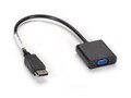 Black Box DisplayPort to HDDB15 VGA M F Adapter, EVNDPVGA-MF-R4                , 41826297, Adapters & Port Converters