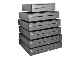 APG Cash Drawer JD320-BL1816-M5 Main Image from Left-angle