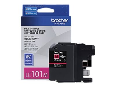 Brother Magenta Innobella Standard Yield Ink Cartridge for MFC-J285DW, MFC-J470DW & MFC-J870DW, LC101M, 15920846, Ink Cartridges & Ink Refill Kits - OEM