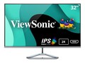ViewSonic 31.5 VX3276-2K-MHD WQHD LED-LCD Monitor, Silver, VX3276-2K-MHD, 36111431, Monitors