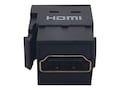 Tripp Lite HDMI Keystone Panel Mount Coup, P164-000-KPBK8K, 41341620, Rack Mount Accessories Tripp Lite HDMI Keystone Panel Mount Coup, P164-000-KPBK8K, 41341620, Rack Mount Accessories