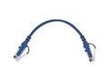 Leviton CAT6 UTP Small Diameter High-Flex Patch Cable, Blue, 7ft, 6H460-07L, 41698824, Cables