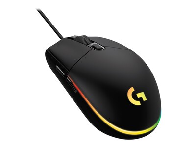Logitech G203 LIGHTSYNC 910-005790 Black 6 Buttons 1 x Wheel USB Wired 8000dpi Gaming Mouse, 910-005790, 38354541, Mice & Cursor Control Devices