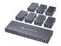 Bytecc 50M 1080P HDMI UTP Extender 1X8 Splitter with Edid, ET-HDSP108, 41779620, Video Converters, Extenders & Splitters