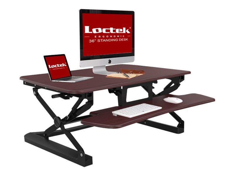Lx36m Loctek 36 Wide Platform Height Adjustable Standing Desk