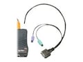 Lantronix Cable for Spider Duo-PS 2, Local Input, 21.6 , 500-198-R-ACC, 35776298, Cables