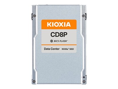 KIOXIA CD8P - PCIE - 1DWPD - 3840GB -, KCD81PUG3T84                  , 41970458, Solid State Drives - Internal