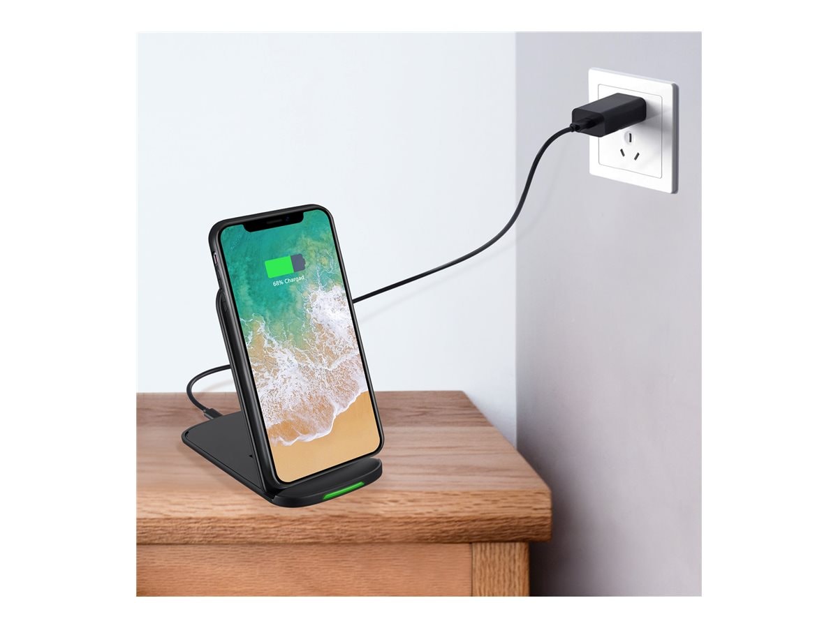 AUH-1020 Adesso 10W Max Qi-Certified 2-Coil Foldable Wireless