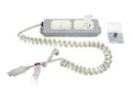 Ergotron Power Strip, Medical Grade, (4) Outlets, 97-466-214, 10456562, Power Strips