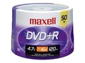 Maxell 16x 4.7GB DVD+R Media (50-pack Spindle), 639013, 6766648, DVD Media