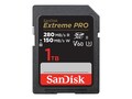 SanDisk 1TB Extreme PRO UHS-II SDXC Memory Card, Class 10, SDSDXEP-1T00-GN4IN            , 41916554, Memory - Flash