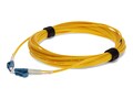 AddOn LC (Male) to LC (Male) OS2 Duplex Fiber OFNR (Riser-Rated) Micro-Boot Patch Cable, Yellow, 1m, ADD-LC-LC-MB1M9SMF, 41759504, Cables AddOn LC (Male) to LC (Male) OS2 Duplex Fiber OFNR (Riser-Rated) Micro-Boot Patch Cable, Yellow, 1m, ADD-LC-LC-MB1M9SMF, 41759504, Cables