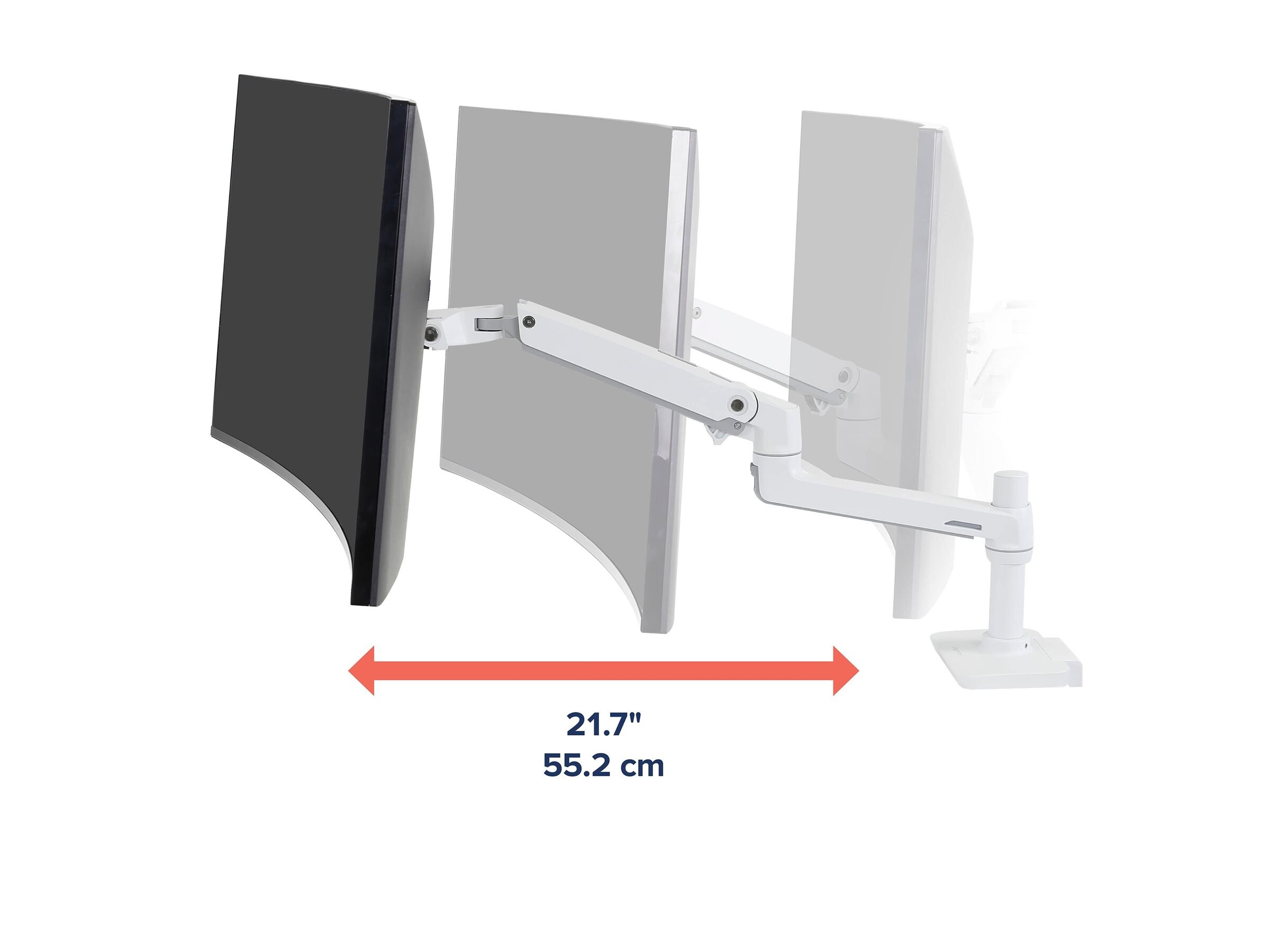 Amazon.com: Ergotron – LX Monitor Arm, Single Monitor Desk