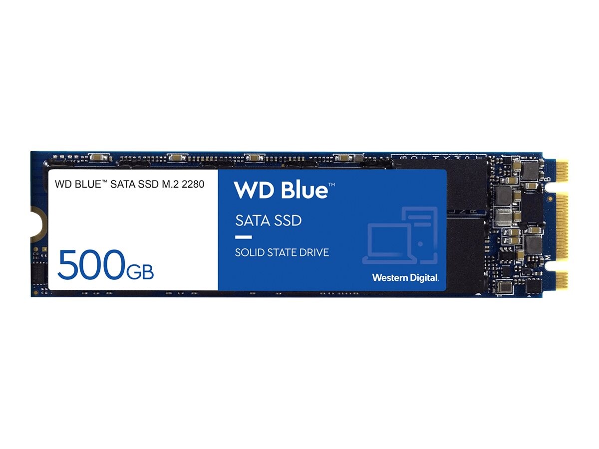 Western Digital 500gb Wd Blue Sata 6gb S 3d Nand M 2 2280 Wds500g2b0b