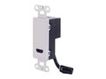 C2G HDMI Pass Through Wall Plate, Aluminum, 41042, 16039356, Premise Wiring Equipment