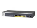 Netgear GS510TPP 1U RM L3 Lite Smart Switch Cortex-A9 400MHz 512MB RAM 256MB Flash 8xGbE PoE+ 2xSFP 1xPSU, GS510TPP-100NAS, 33964842, Network Switches