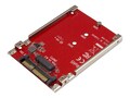 StarTech.com M.2 Drive to U.2 (SFF-8639) Host Adapter for M.2 PCIe NVMe SSDs, U2M2E125, 34278422, Controller Cards & I/O Boards