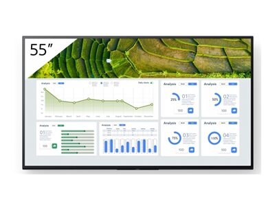 Sony 55 BZ30L 4K Ultra HD LED-LCD Display, FW-55BZ30L, 41706040, Monitors - Large Format
