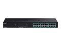 TRENDnet 24-Port Gigabit PoE Plu Switch, TPE-TG240g, 23203281, Network Switches