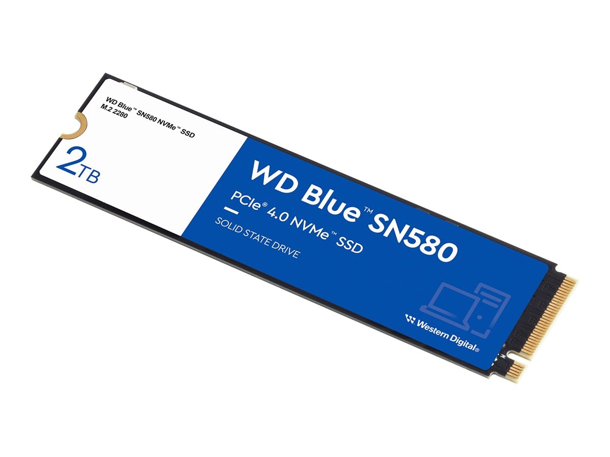 Buy Western Digital 2TB WD Blue SN580 PCIe Gen4 NVMe 1.4b M.2 2280